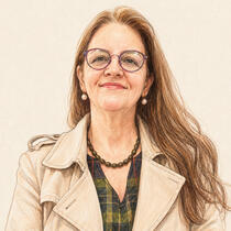 Retrato ilustrado de Gioconda Varas Ríos